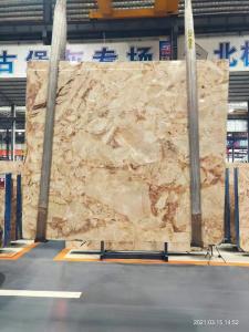 Wholesale Surface Finishing calacatta gold porcelain slab , marble table top slab from china suppliers