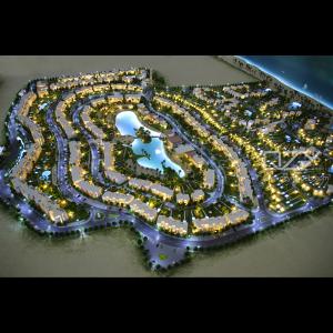 Wholesale Famous Village Buildings CNC Architecture Model Egypt 1/500 White Bay from china suppliers