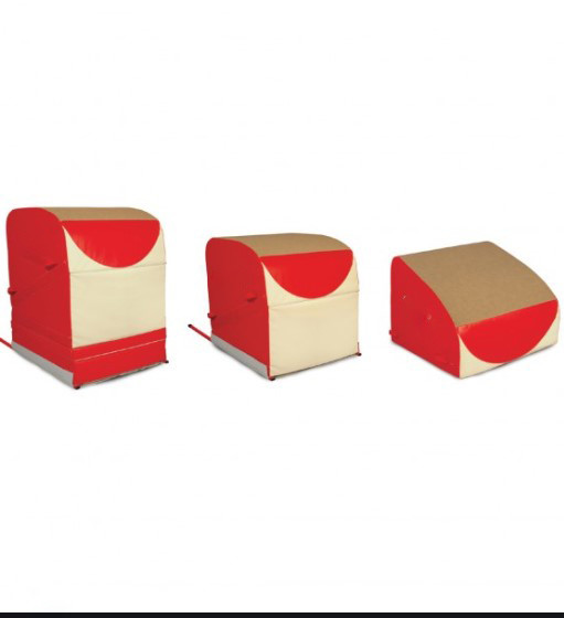 Fig Approval Gymnastics Sponge Square Package For Vaulting Horse Training