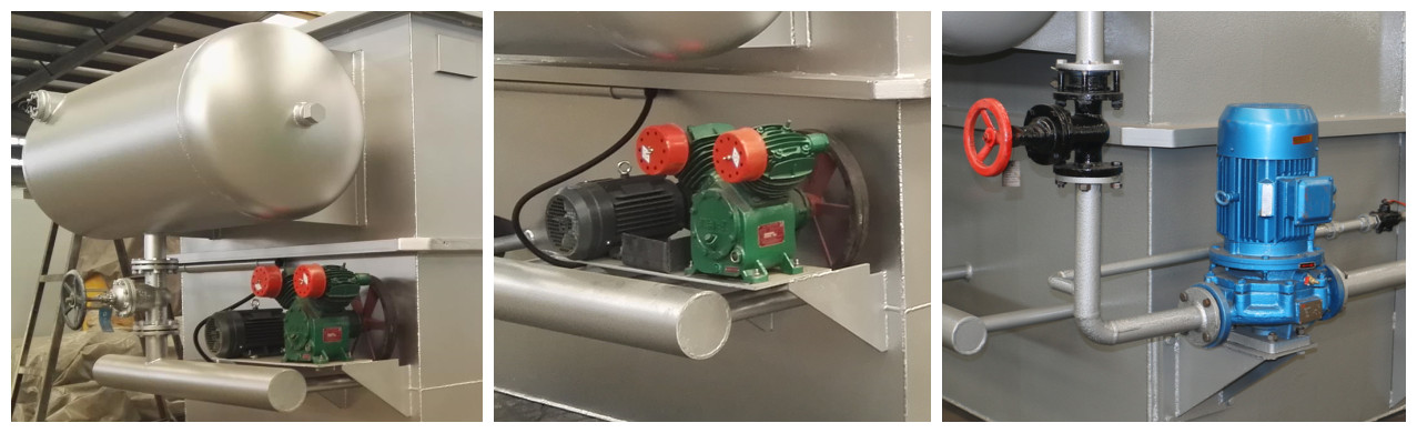 Dissolving Air Float Machine for Separation of Suspended Matter in Sewage Pretreatment