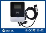Outdoor Electric Car Charging Pile Floor Mounted Single-Gun 32A 22kw EV Charging