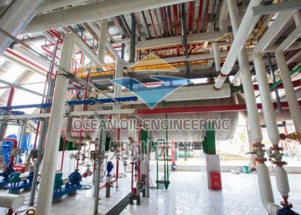 Electric Stainless Steel Oil Pretreatment Machine For Physical / Chemical
