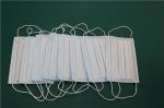 White Disposable Protective hydrating face mask Supplies 3 ply FDA CE certificat