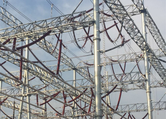 Safety Astm A 123 Steel Structure High Strength For Electric Power Station