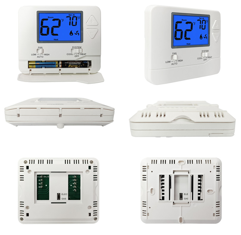 Wired Non Programmable PTAC Thermostat With NTC Sensor