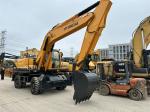 Refurbished Used Hyundai R210W-9 Wheel Excavator Used Hyundai 21 Ton 210 Wheel