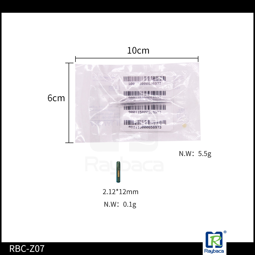 Wild Snakes Lizards RFID Syringe Animal Tracker Microchip Without Needle RBC - Z07