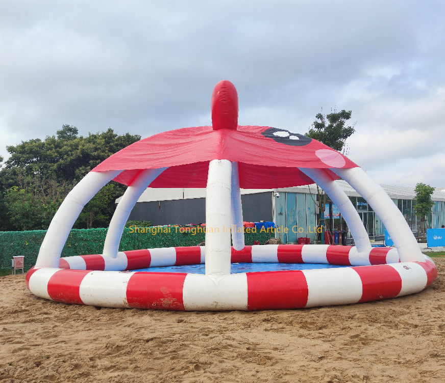 Cartoon Hippo Inflatable Bouncer Custom Animal Theme Bounce House Inflatable Castle for Kids Birthday Party Outdoor Playground
