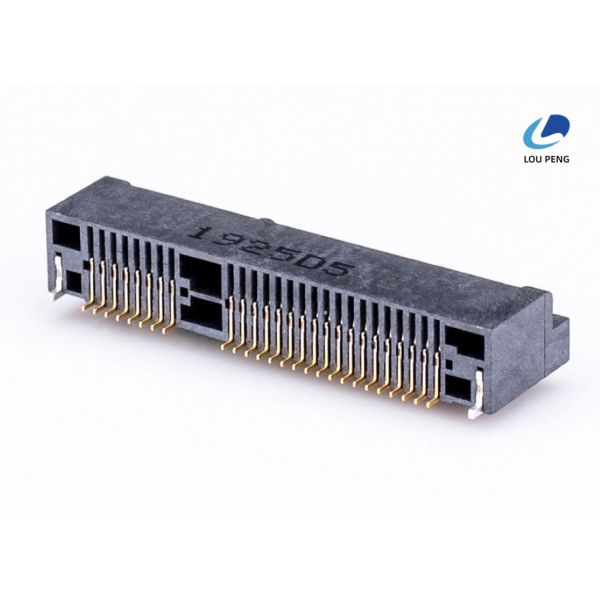 Current Rating 0.5 AMP Per Contact Mini PCIe Interface Slot Constructed Using SPCC Solder Offering Connectivity for Embedded Systems