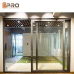 Slim Frame Aluminium Sliding Doors Soundproof Interior Sliding Glass Doors slide