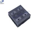 Morgan Auto Cutter Parts Bristle Block 100x100x42mm Nylon Material Black Color
