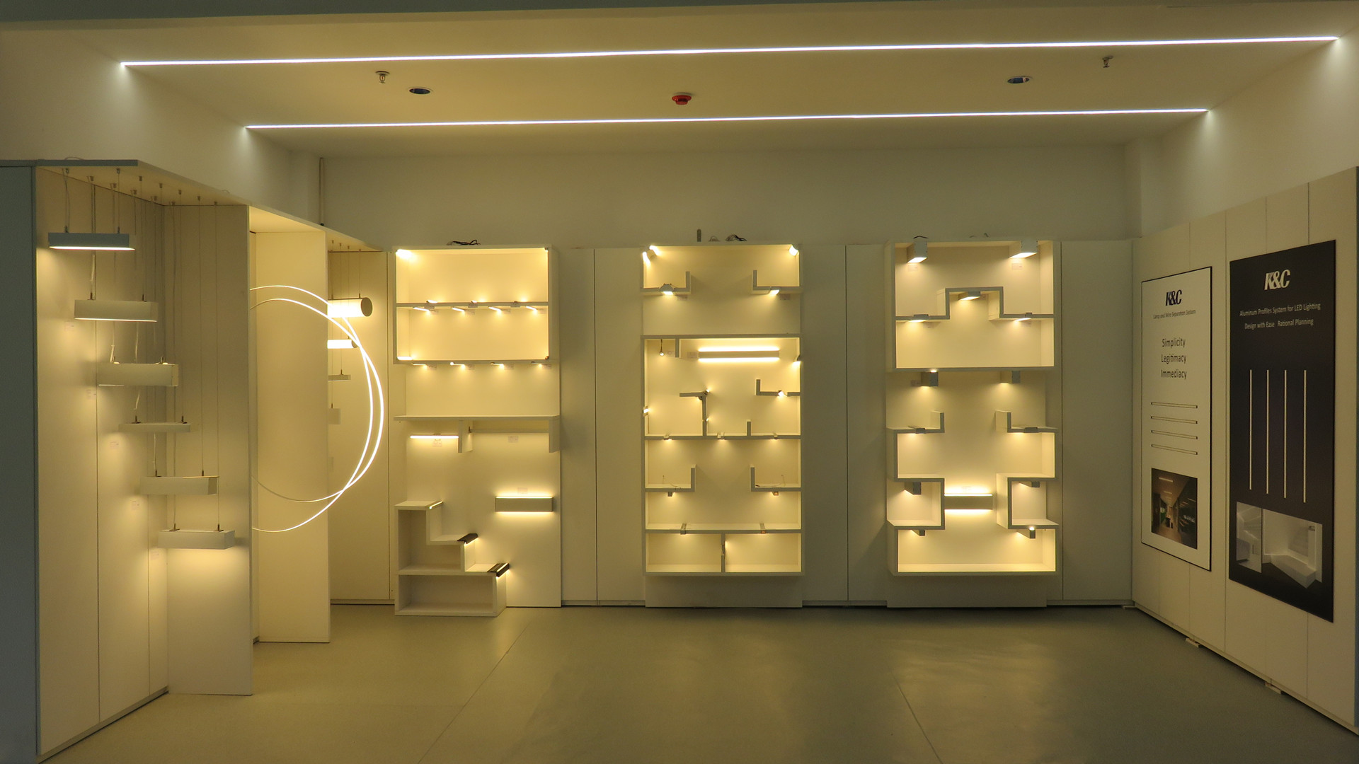 High Quality Led Strip Light Aluminum Profile Alu Accessories Profil Sample Box Channel Extruded PC PMMA Diffuser