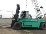 6D24 Used Mitsubishi Forklift Trucks , 30 Ton Forklift 9200 X 3300 X 4000 Mm