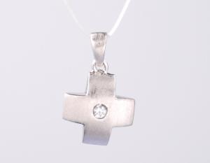 Wholesale 925 Sterling Silver Cross Pendant With Religious Design Charms For Jewelry Cross Pendant Jewelry Collection from china suppliers