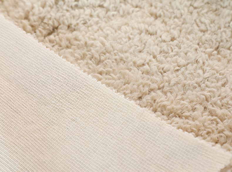 Solid Color Faux Sherpa Fleece Fabric Teddy Bear 300gsm Outdoor Coat Warm