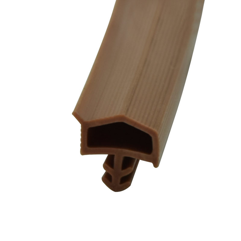 Thermoplastic Elastomer Rubber Weather Stripping Door Seal Strip With Fin 10*5.5mm