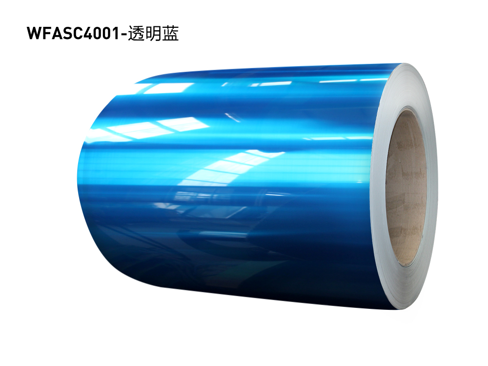 PE PVDF Paint Aluminium Colour Coated Coils , Color Coated Coil Thickness 0.20-3.00mm