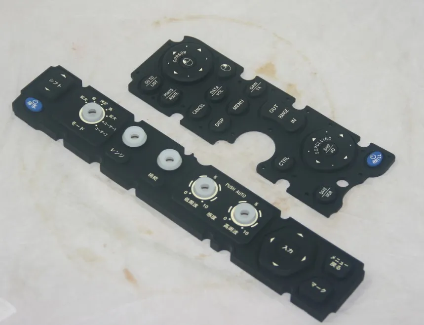 Key Control Overlay Button Keyboard Silicone Rubber Keypad