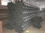 Mechanical Properties Spiral Welded Steel Tube ISO9001 Certification