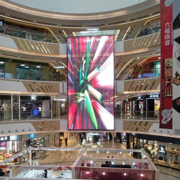 Quality 256x64 Flexible Transparent LED Screens Advertising LED Display Video Wall 1000x500mm for sale