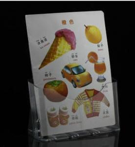 Wholesale office leaflet holder plastic brochure holder plastic brochure holder one pocket  wall brochure brochure display from china suppliers