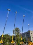 45 meters telescopic boom bucket aerial working platform