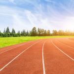 9mm-13mm Athletics Track 400m Sandwich System Running Track