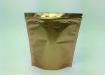 Small Flat Zip Lock Mylar Aluminum Foil Stand Up Pouch Square Bottom Food