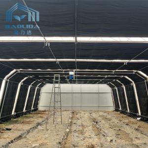 Wholesale PE Film Poly Cover Single Span Light Deprivation Greenhouse Aluminum Zinc Plating from china suppliers