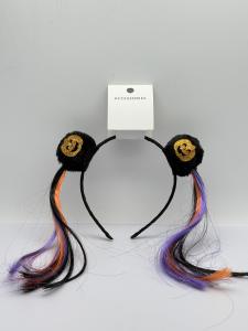 Wholesale Cute Halloween Pumpkin Hairband with braid from china suppliers