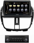 Ouchuangbo S100 Platform Car DVD radio For Peugeot 207 With Audio Sat Nav