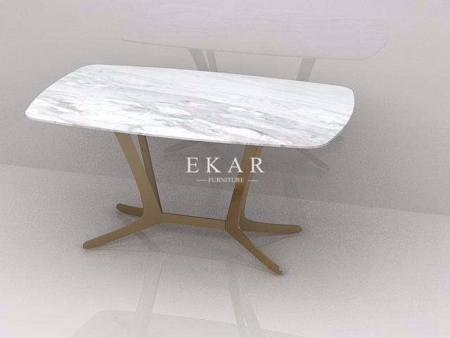 Italy Simple Style Modern Designs Grey Marble Coffee Table ZZ-ZC1712