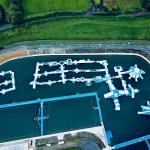 160mL*69mW Commercial Inflatable Aqua Park For Lake Sea