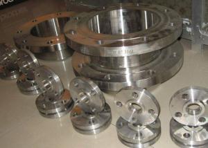 Wholesale ASTM A / SA182 WN / SW Flanged Steel Pipe Fittings , Custom Stainless Steel Blind Flange from china suppliers