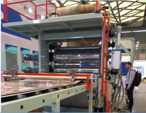 Wholesale Double Screw Plastic Profile Extrusion Machine For PVC Artificial Marble Sheet from china suppliers