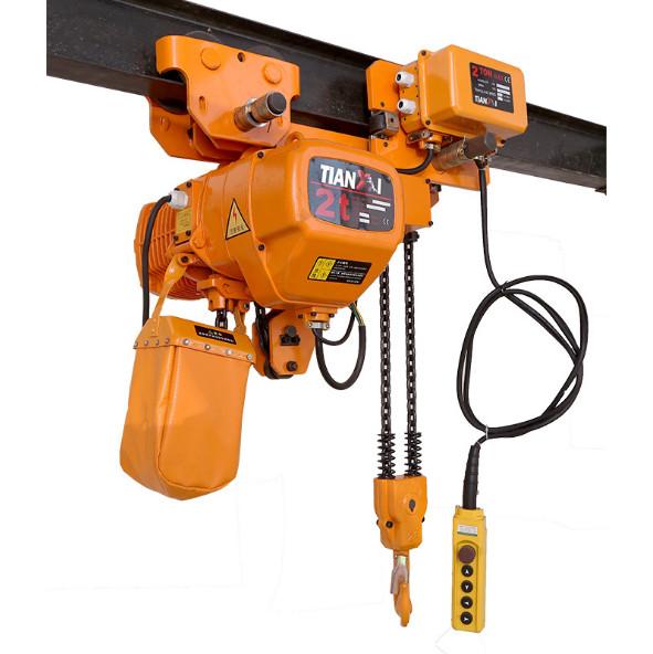 Low clearance ring chain crane, hhbb 10t electric chain crane, ring chain