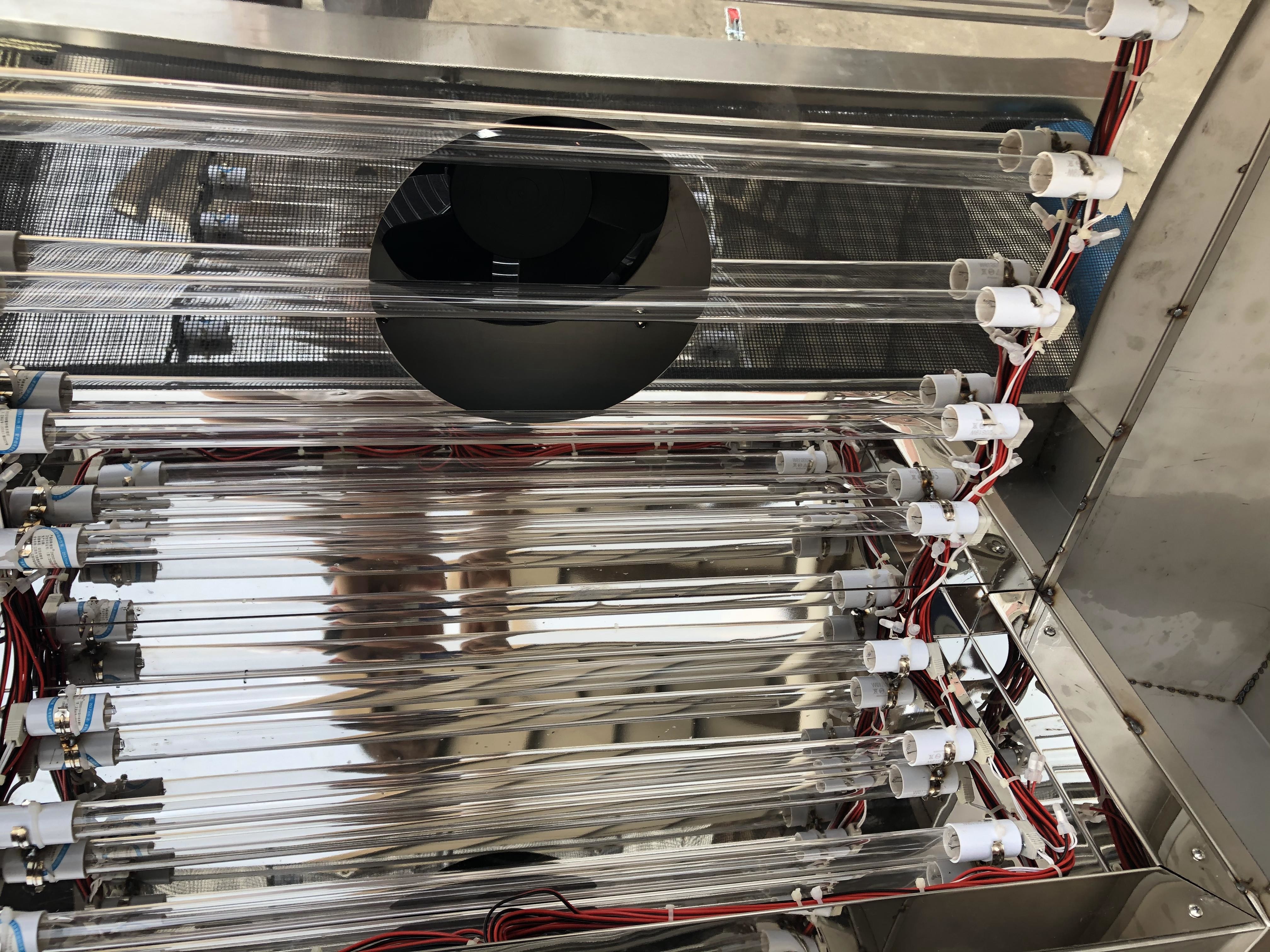 Stainless Steel Disinfection UV Sterilization Machine For Cooked Food , Water