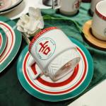 Chinese Year Ceramic Tea Gift Set Flower Porcelain Coffee Cup And Saucer Set