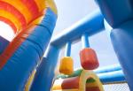 Famous Blue Dolphin Party Castle Bounce House Durable PVC Material
