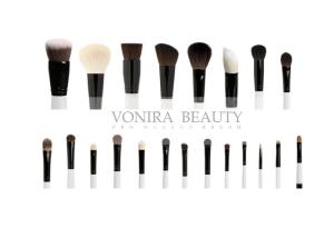 Wholesale 21Pieces Extremely Animal Hair Makeup Brushes Private Label Cosmetic Brush Collection from china suppliers