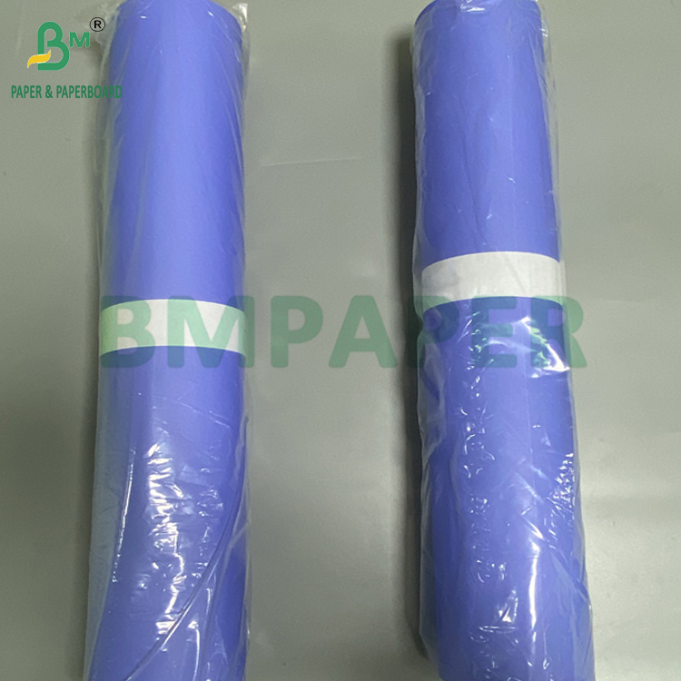CAD Plotter Rolls One Side Printing Blue Paper A1 Size 24" X 50m 2'' Core