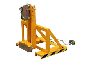Wholesale DG500A Forklift Mounted Rubber-belt Drum Grabbers Loading Capacity 500Kg from china suppliers