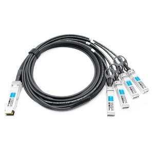 Wholesale Brocade 100G-Q28-S28-C-0501 Compatible 5m (16ft) 100G QSFP28 to Four 25G SFP28 Copper Direct Attach Breakout Cable from china suppliers
