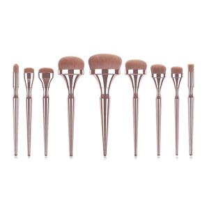 Wholesale Synthetic Hair 9 Piece Cosmetic Makeup Brush Set For Makeup Artist from china suppliers