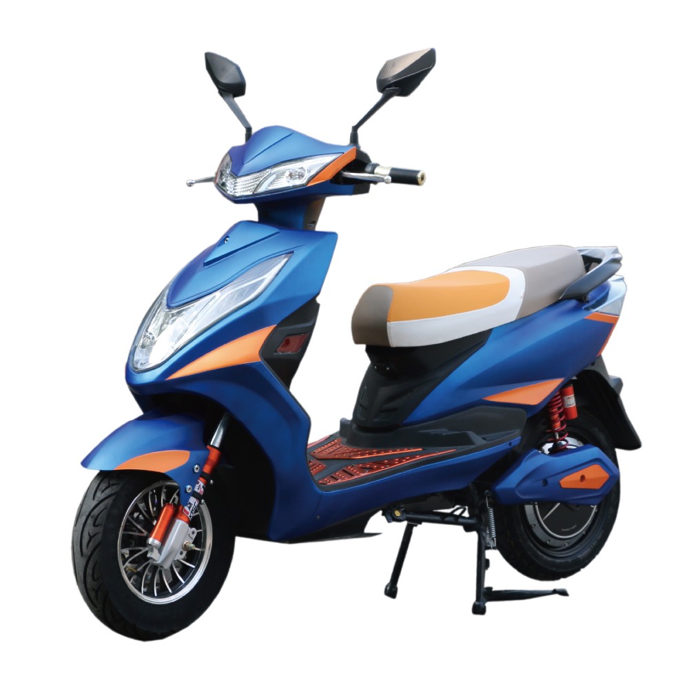 500W 1000W E Motorcycle For Adults 60V 72V 20Ah Lead Acid Battery LCD Display