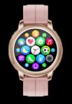 CF22 Blood Pressure Smartwatch 1.28 Inch Fitness Tracker Android Battery