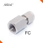 Stainless Steel 316 Forged Pipe Fittings Female NPT Compression Tube fitting