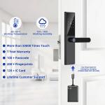 Aluminum Alloy Smart Home TTlock Keyless Digital Door Lock Biometric Fingerprint