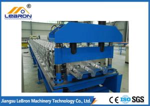 Wholesale High Speed Floor Deck Roll Forming Machine No.45 Steel Coated With Chromed Treatment from china suppliers