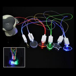 Wholesale Colorful Concert LED Voice Controlled Lighting Necklace Logo Customized from china suppliers